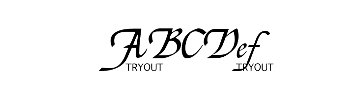 Chancellerie Moderne Tryout  Free Fonts Download