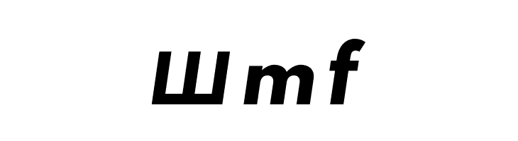 Hussar Paneuropjskich Lowercase Oblique  Free Fonts Download