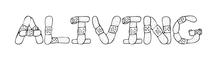 Gauze Strips  Free Fonts Download