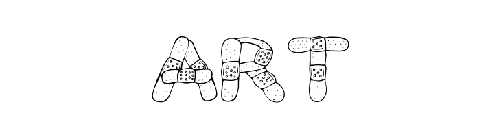 Gauze Strips  Free Fonts Download