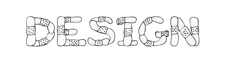 Gauze Strips  Free Fonts Download