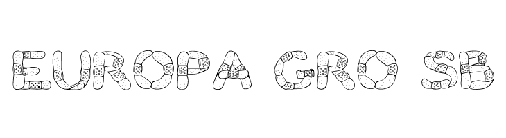Gauze Strips  Free Fonts Download