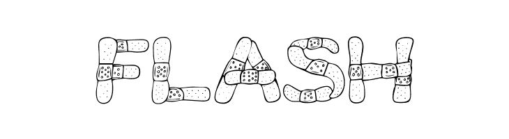 Gauze Strips  Free Fonts Download