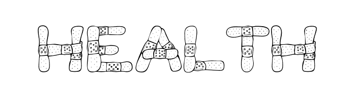 Gauze Strips  Free Fonts Download