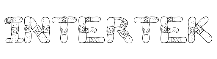 Gauze Strips  Free Fonts Download