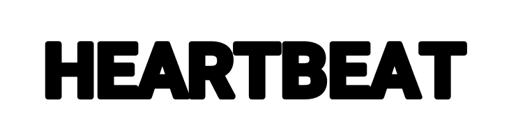 HEARTBEAT Asimov Print E Font