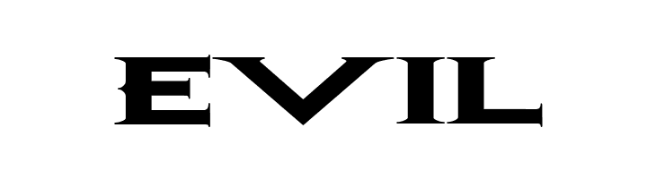 EVIL BonJovi Font