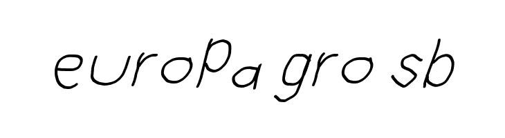 Hussar Blyskawica Oblique  Free Fonts Download