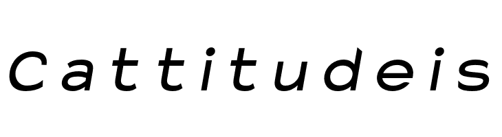 Charger Monospace Extended Italic  Free Fonts Download