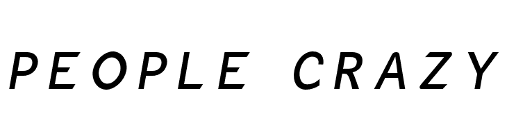 Charger Monospace Condensed Italic  Free Fonts Download