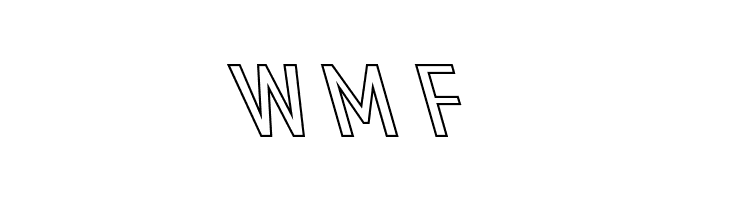 Din Kursivschrift Breit Leftalic Ghost  Free Fonts Download