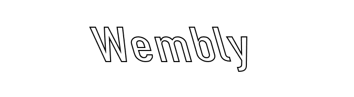 Din Kursivschrift Breit Leftalic Ghost  Free Fonts Download