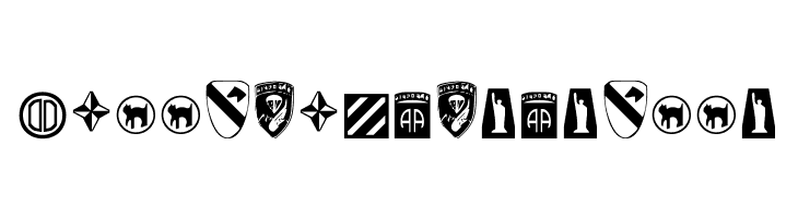 US Army  Free Fonts Download