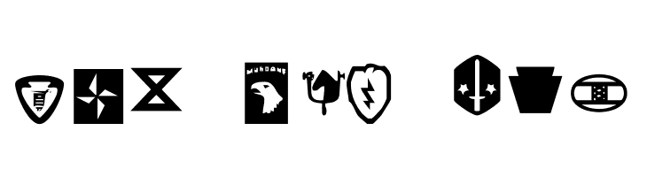 US Army  Free Fonts Download