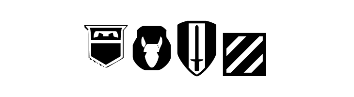 US Army  Free Fonts Download