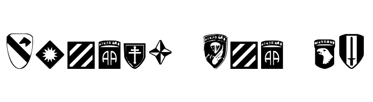 US Army  Free Fonts Download
