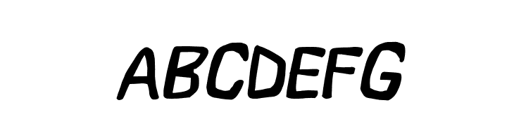 Vapor Semibold Oblique  Free Fonts Download