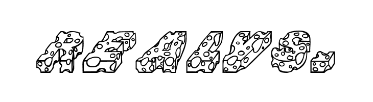 CHEESE  Free Fonts Download