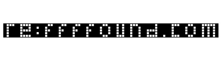 Pica Hole - XPL  Free Fonts Download