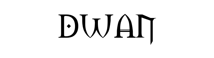 DWAN Morpheus Font