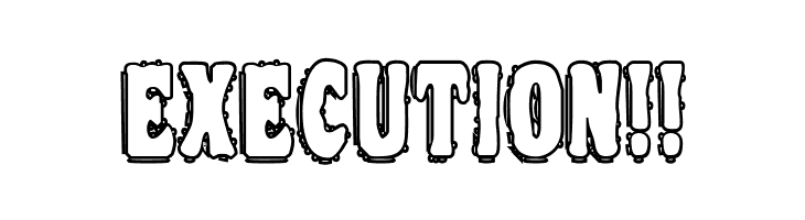 VTC NightOfTheDrippyDeadOuttie  Free Fonts Download