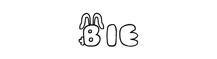 JI Bunny Caps  Free Fonts Download