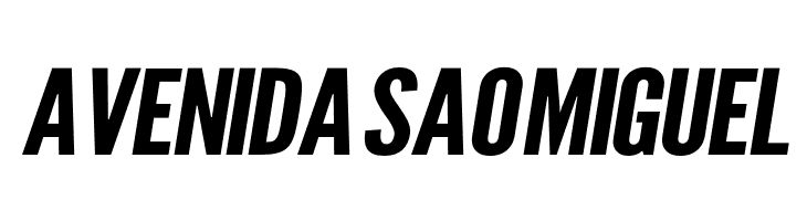 Warsaw Gothic Extended Oblique  Free Fonts Download