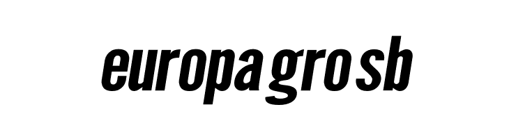Warsaw Gothic Extended Oblique  Free Fonts Download