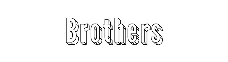 Warsaw Gothic 3D  Free Fonts Download