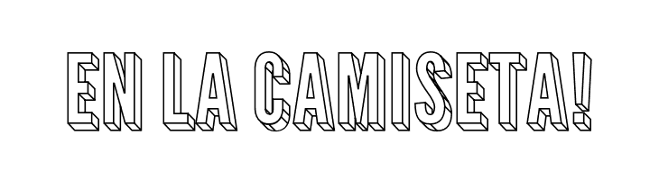 Warsaw Gothic 3D  Free Fonts Download