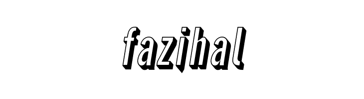 Warsaw Gothic Shadow Oblique  Free Fonts Download