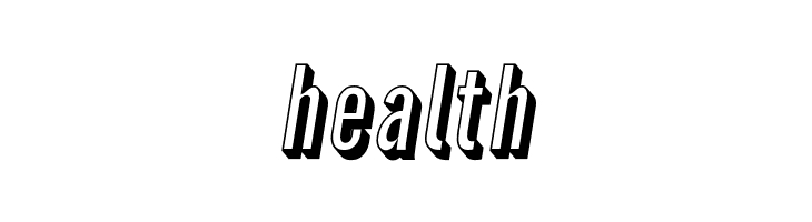 Warsaw Gothic Shadow Oblique  Free Fonts Download