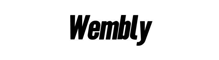 Warsaw Gothic Woodtype Oblique  Free Fonts Download