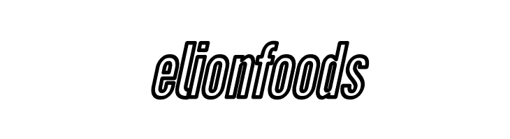 Warsaw Gothic Outline Oblique  Free Fonts Download