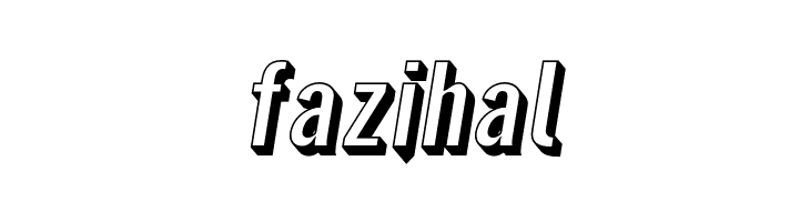Warsaw Gothic Extended Shadow Oblique  Free Fonts Download