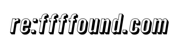 Warsaw Gothic Extended Shadow Oblique  Free Fonts Download