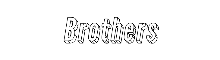 Warsaw Gothic 3D Oblique  Free Fonts Download