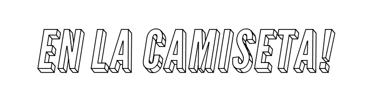 Warsaw Gothic 3D Oblique  Free Fonts Download