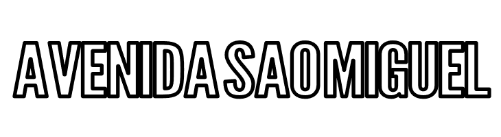 Warsaw Gothic Extended Outline  Free Fonts Download