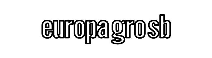 Warsaw Gothic Extended Outline  Free Fonts Download