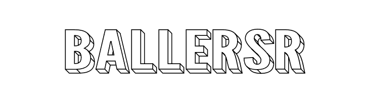 Warsaw Gothic SuperExtended 3D  Free Fonts Download