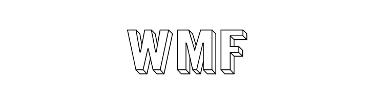 Warsaw Gothic SuperExtended 3D  Free Fonts Download