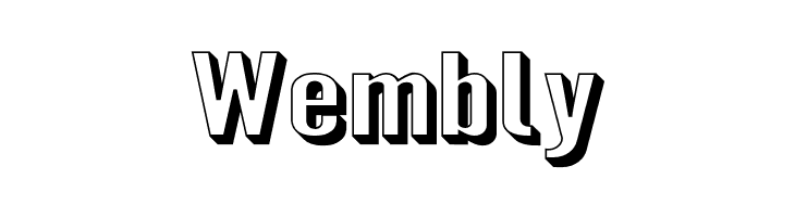 Warsaw Gothic SuperExtended Shadow  Free Fonts Download