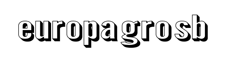 Warsaw Gothic SuperExtended Shadow  Free Fonts Download