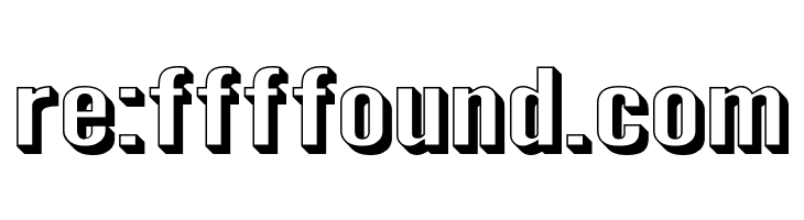 Warsaw Gothic SuperExtended Shadow  Free Fonts Download