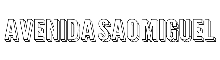 Warsaw Gothic Extended 3D  Free Fonts Download