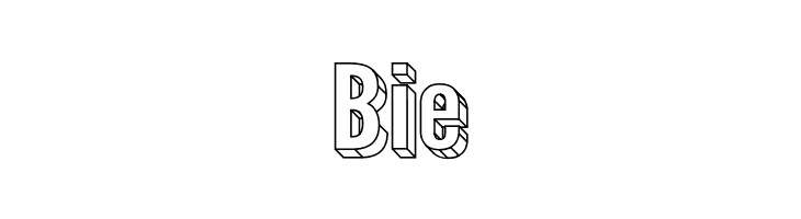 Warsaw Gothic Extended 3D  Free Fonts Download