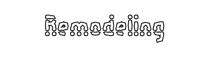 Amalgamate O BRK  Free Fonts Download