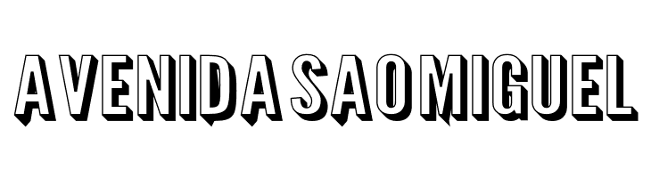 Warsaw Gothic Extended Shadow  Free Fonts Download