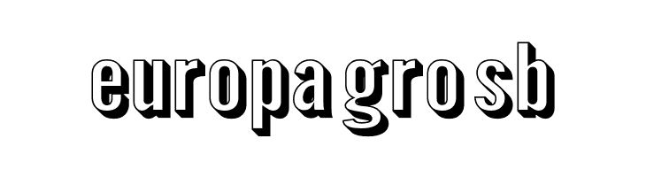 Warsaw Gothic Extended Shadow  Free Fonts Download